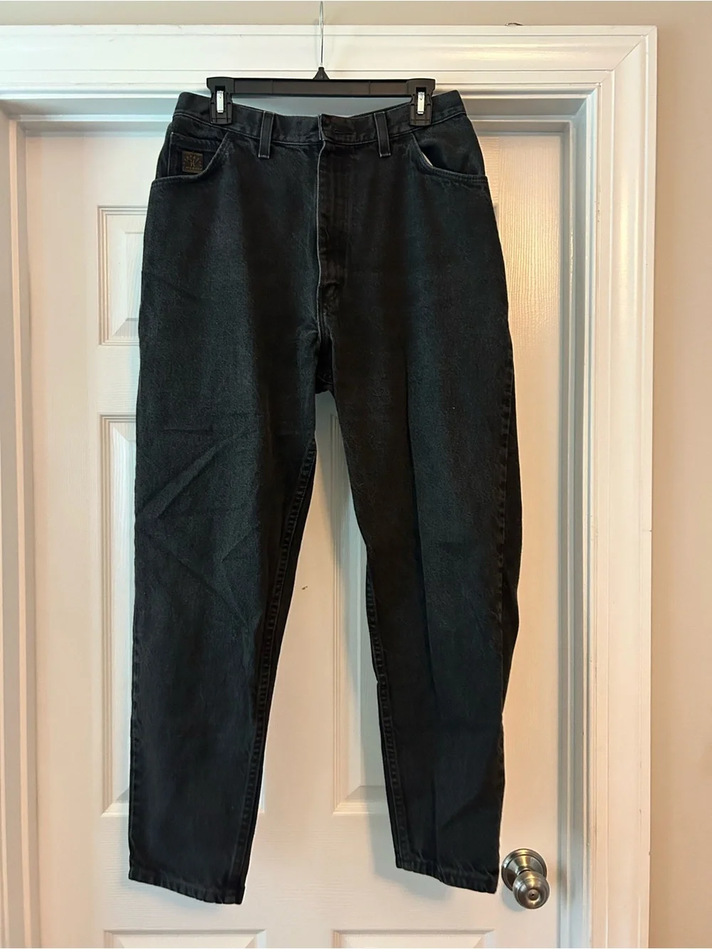 Vintage Black wrangler Jeans – Classic Fit
